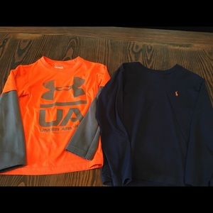 Boys long sleeve T’s size 4